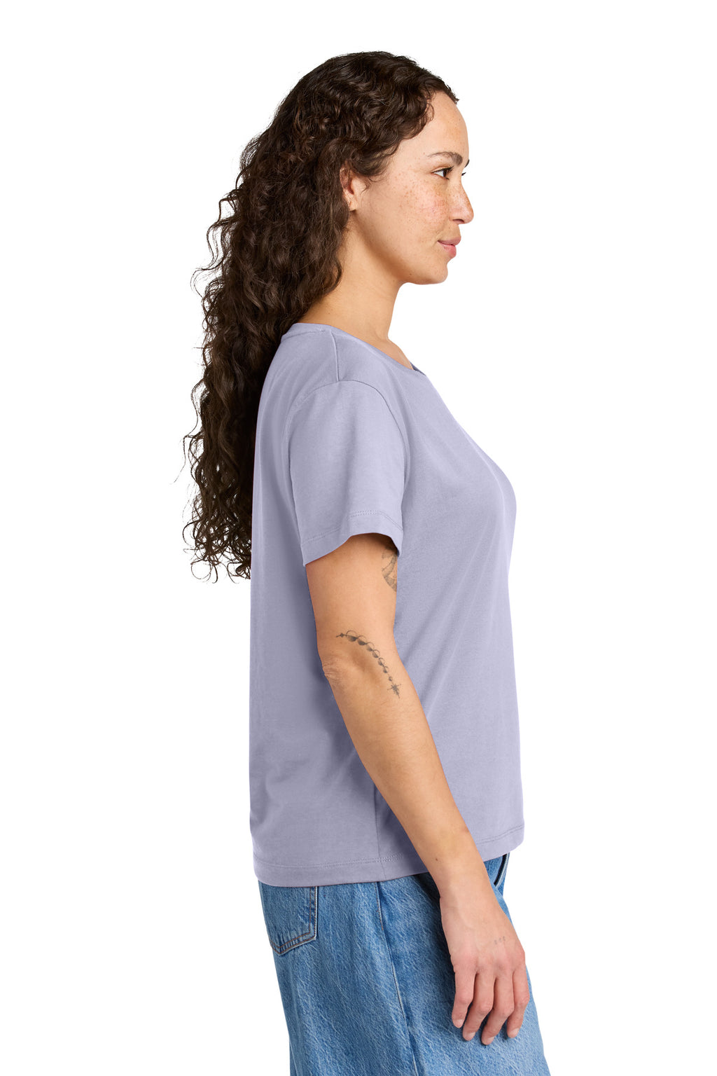 Stanley/Stella Women's Stella Serena Scoop Neck Tee SXW008 - Lavender - side