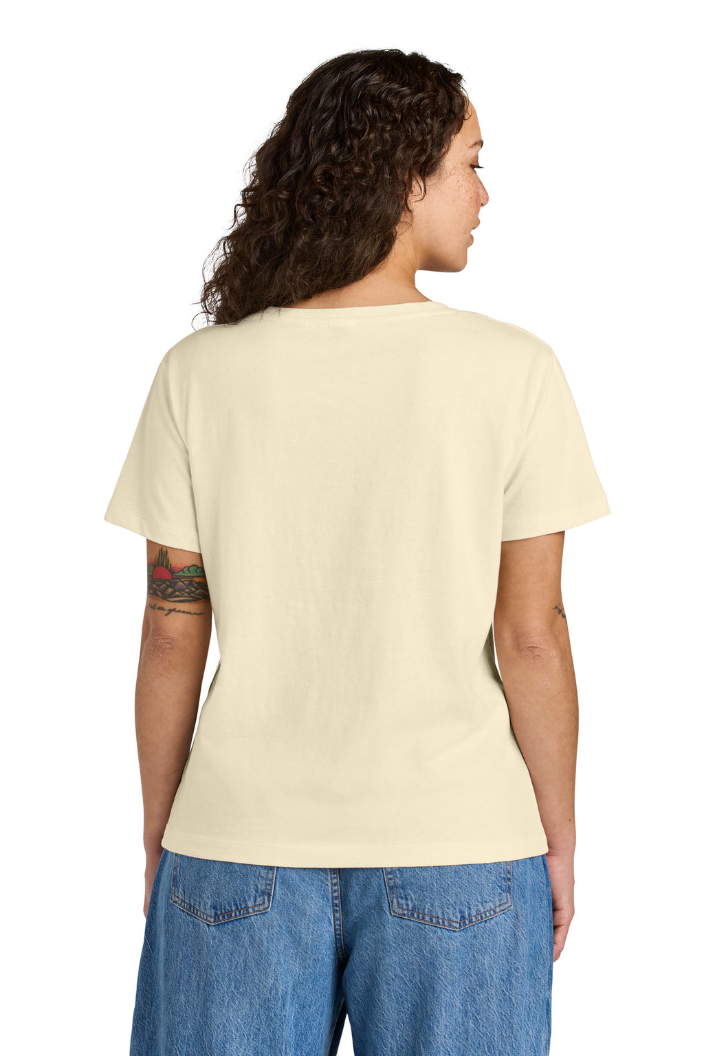 Stanley/Stella Women's Stella Serena Scoop Neck Tee SXW008 - Natural Raw - back