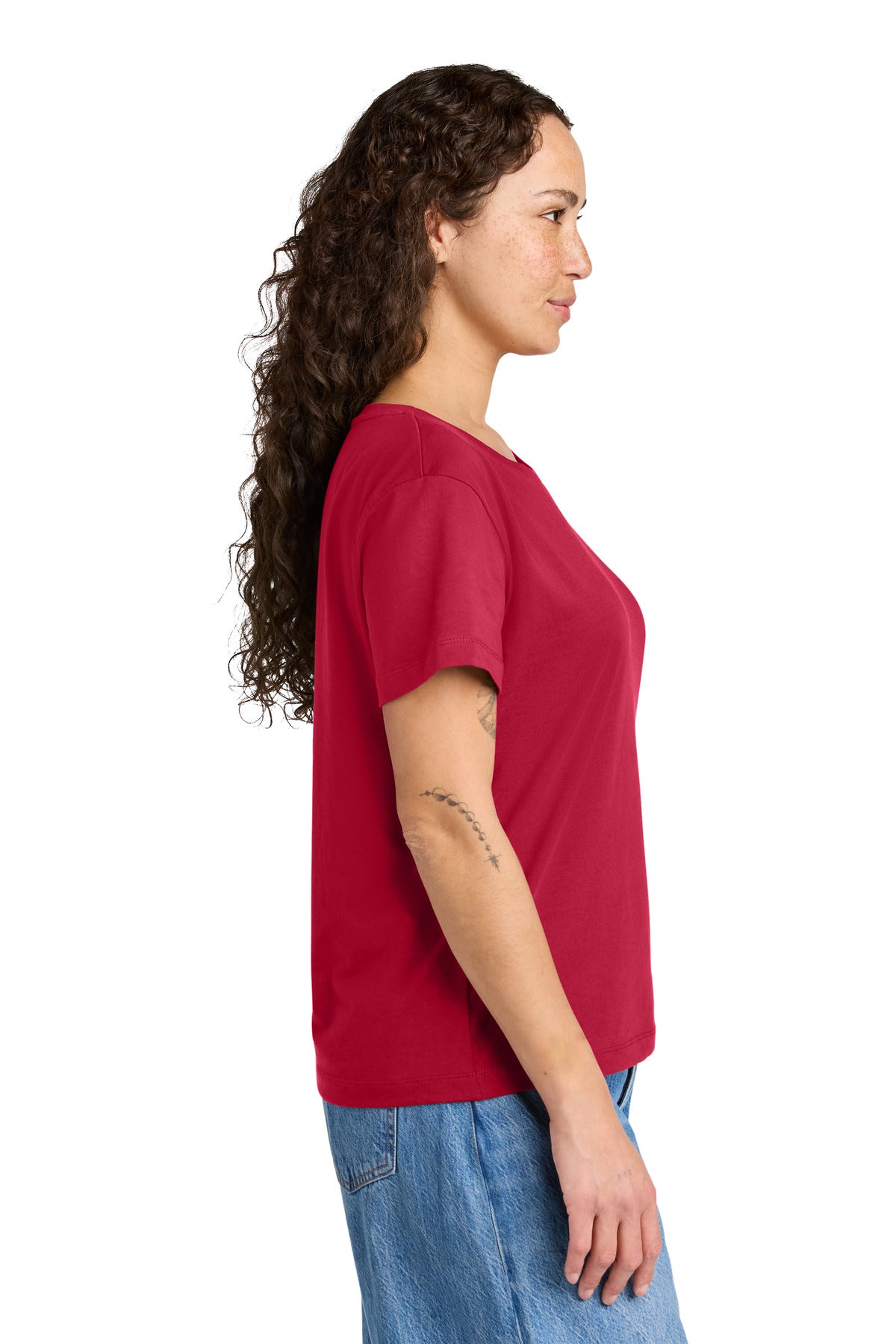 Stanley/Stella Women's Stella Serena Scoop Neck Tee SXW008 - Red - side