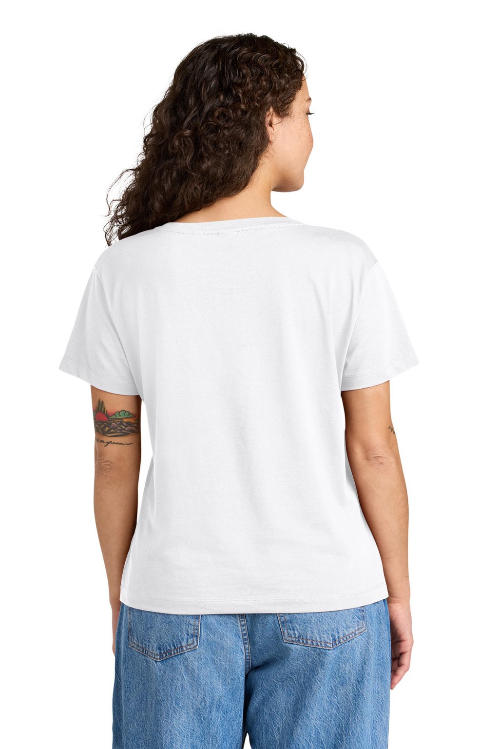 Stanley/Stella Women's Stella Serena Scoop Neck Tee SXW008 - White - back