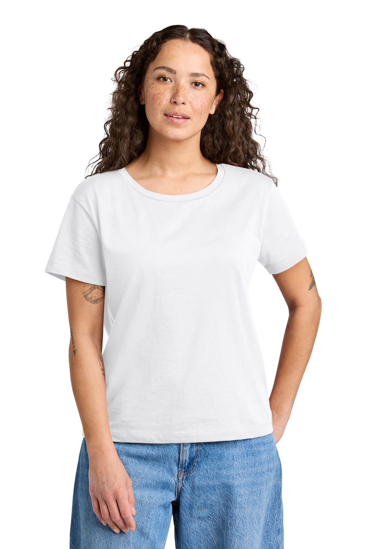 Stanley/Stella Women's Stella Serena Scoop Neck Tee SXW008 - White - front