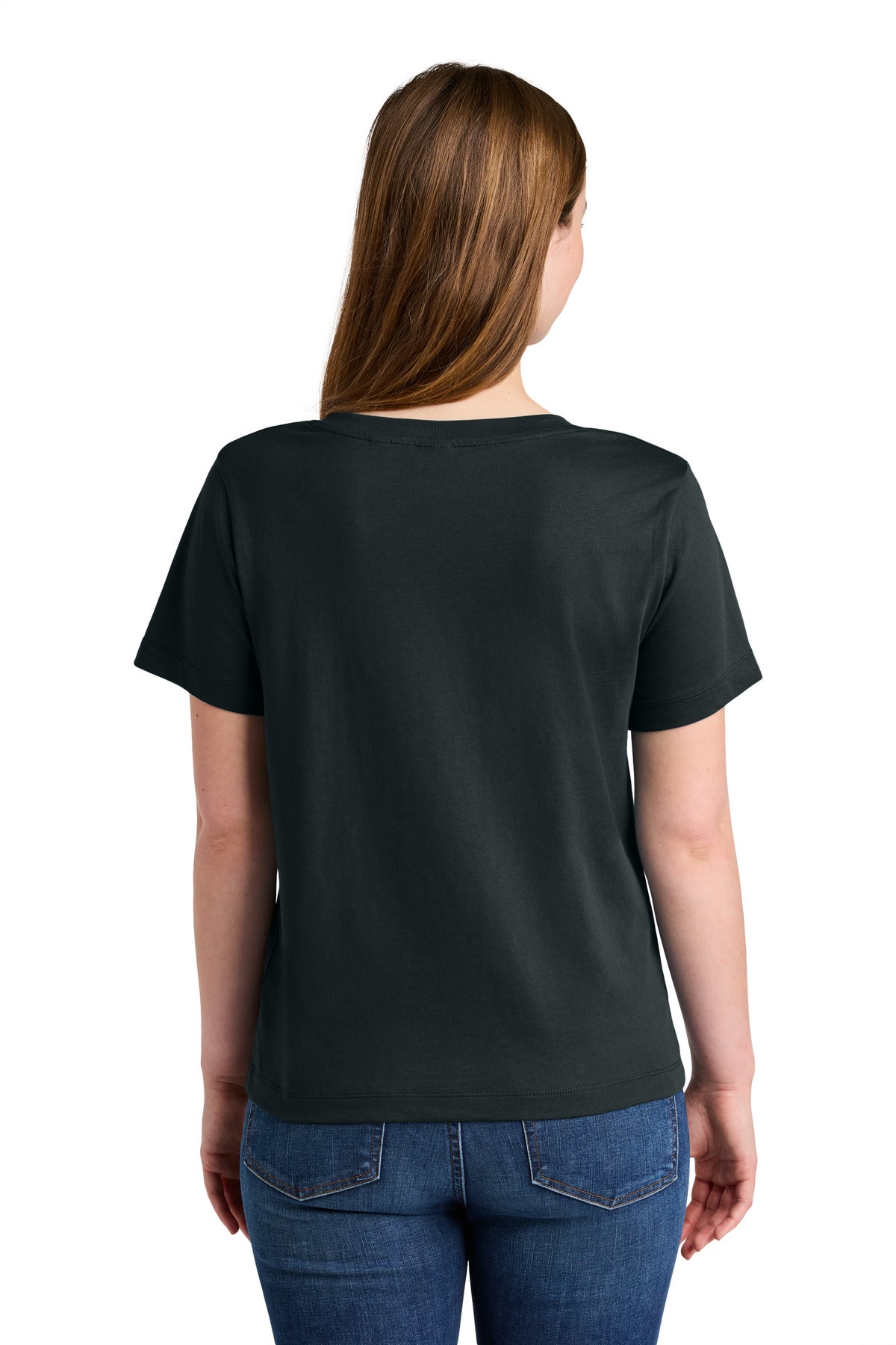 Stanley/Stella Women's Stella Isla V-Neck Tee SXW032 - Black - back