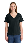 Stanley/Stella Women's Stella Isla V-Neck Tee SXW032 - Black - front