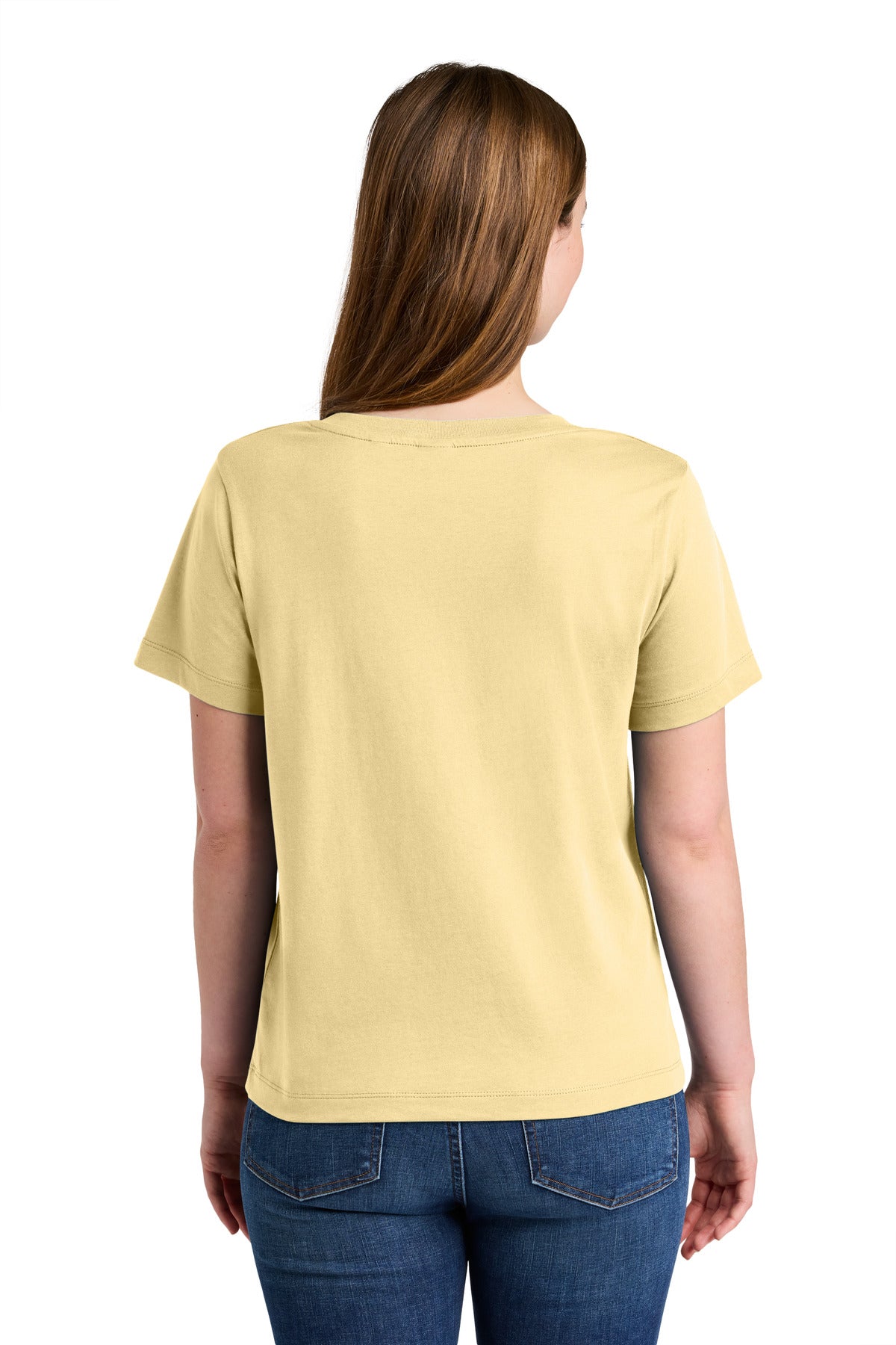 Stanley/Stella Women's Stella Isla V-Neck Tee SXW032 - Butter - back