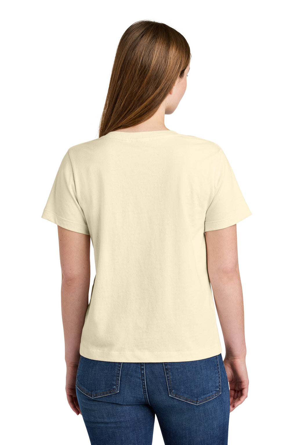 Stanley/Stella Women's Stella Isla V-Neck Tee SXW032 - Natural Raw - back