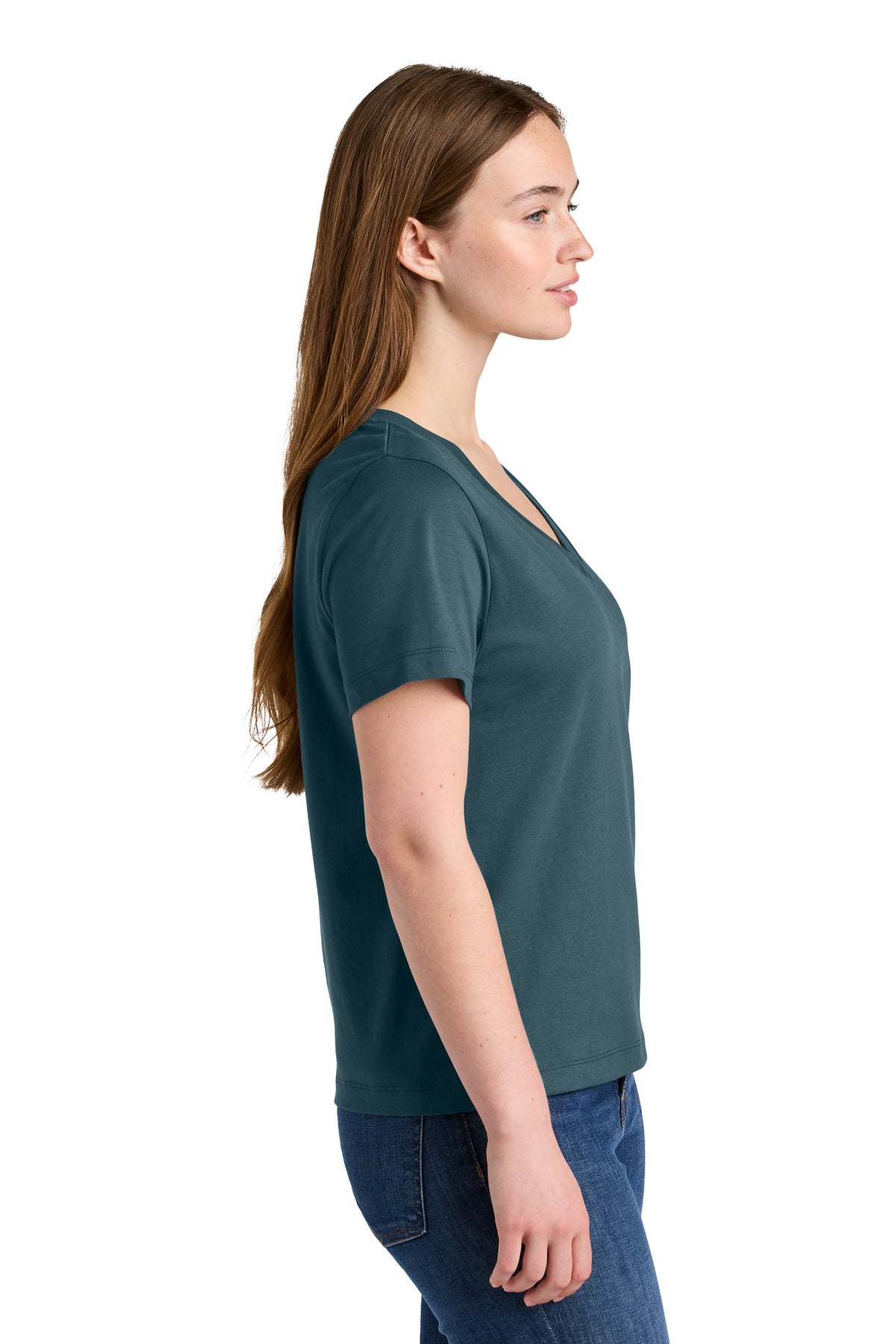 Stanley/Stella Women's Stella Isla V-Neck Tee SXW032 - Stargazer - side