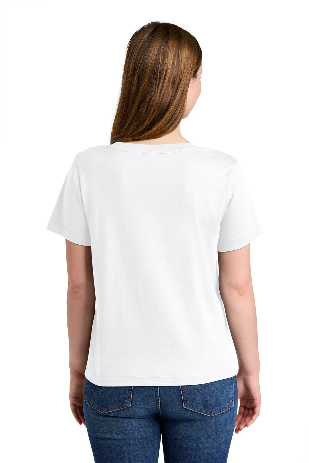 Stanley/Stella Women's Stella Isla V-Neck Tee SXW032 - White - back