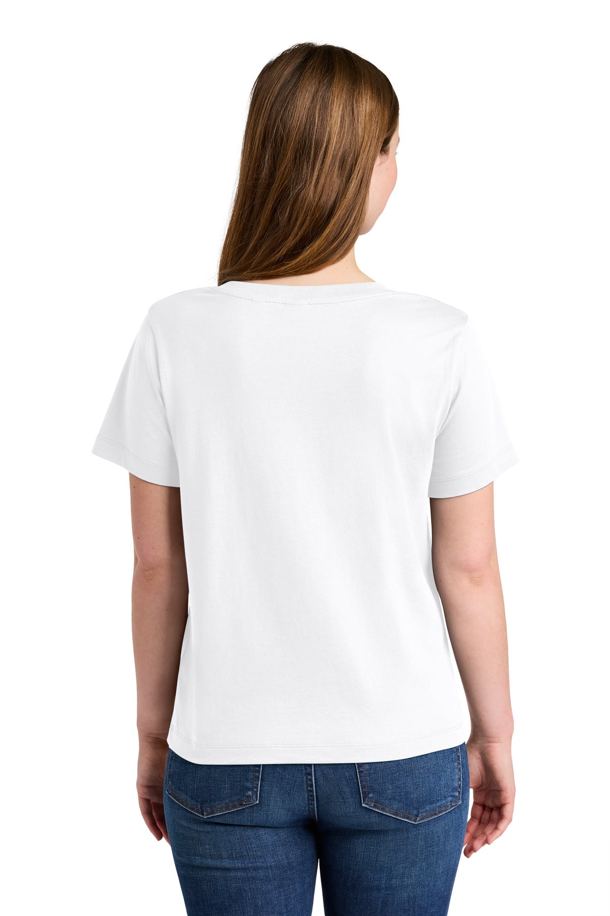 Stanley/Stella Women's Stella Isla V-Neck Tee SXW032 - White - back