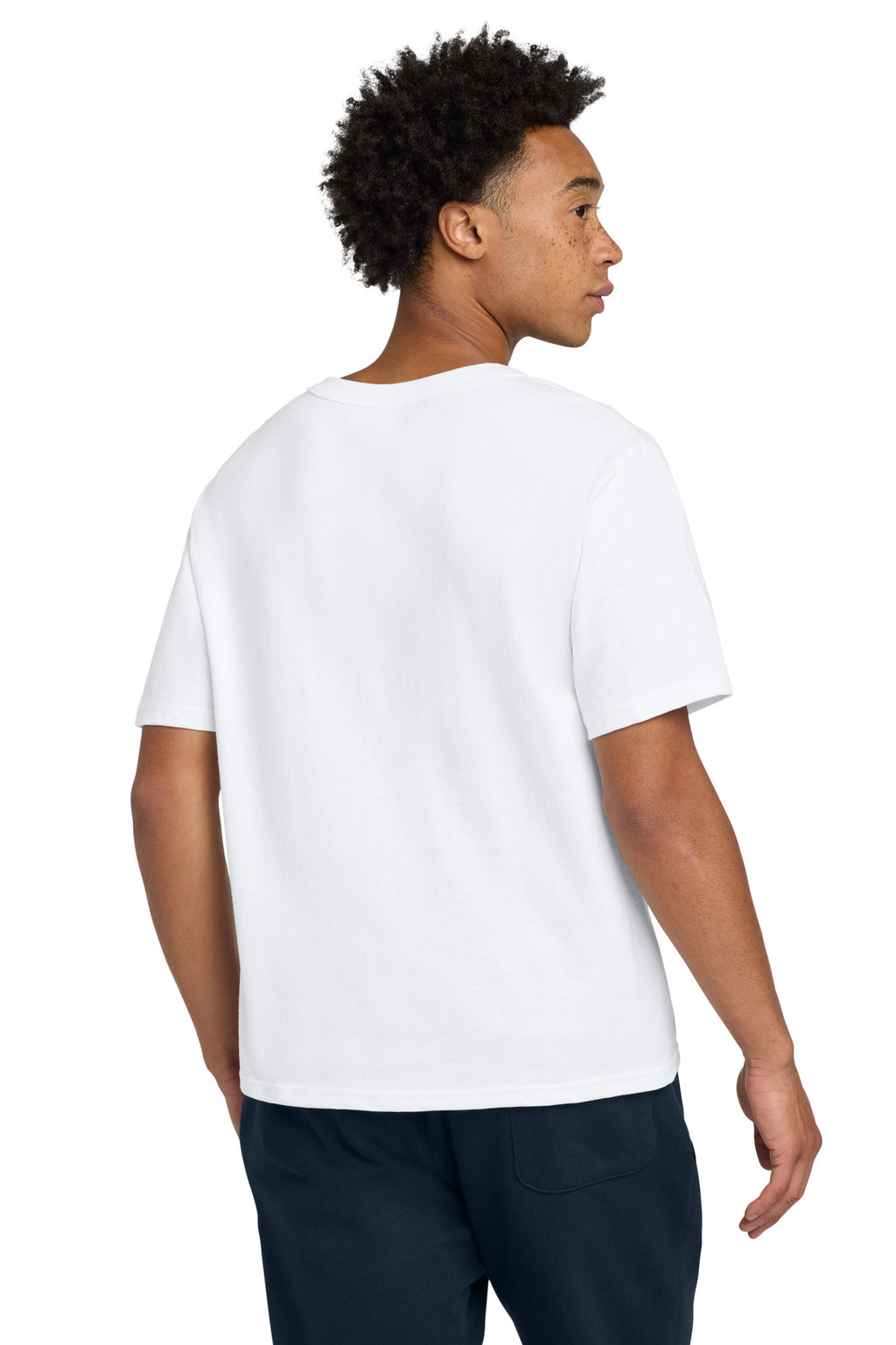 Champion Heritage 7-Oz. Jersey Tee T105 - White - back