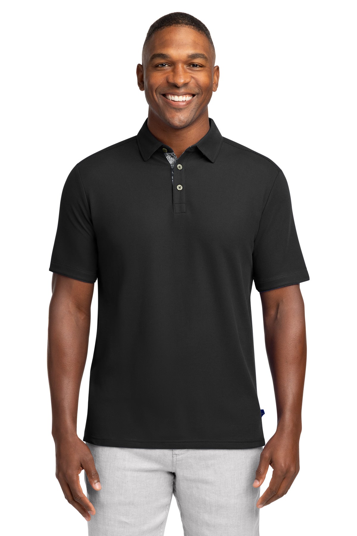 LIMITED EDITION Tommy Bahama 5 O'Clock Polo T223508TB - Black - front