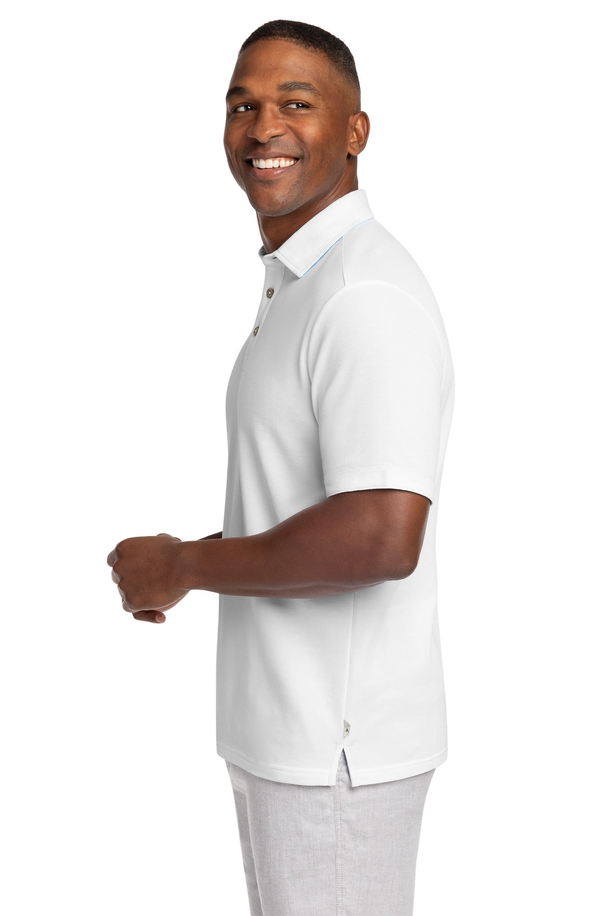 LIMITED EDITION Tommy Bahama 5 O'Clock Polo T223508TB - Bright White - side