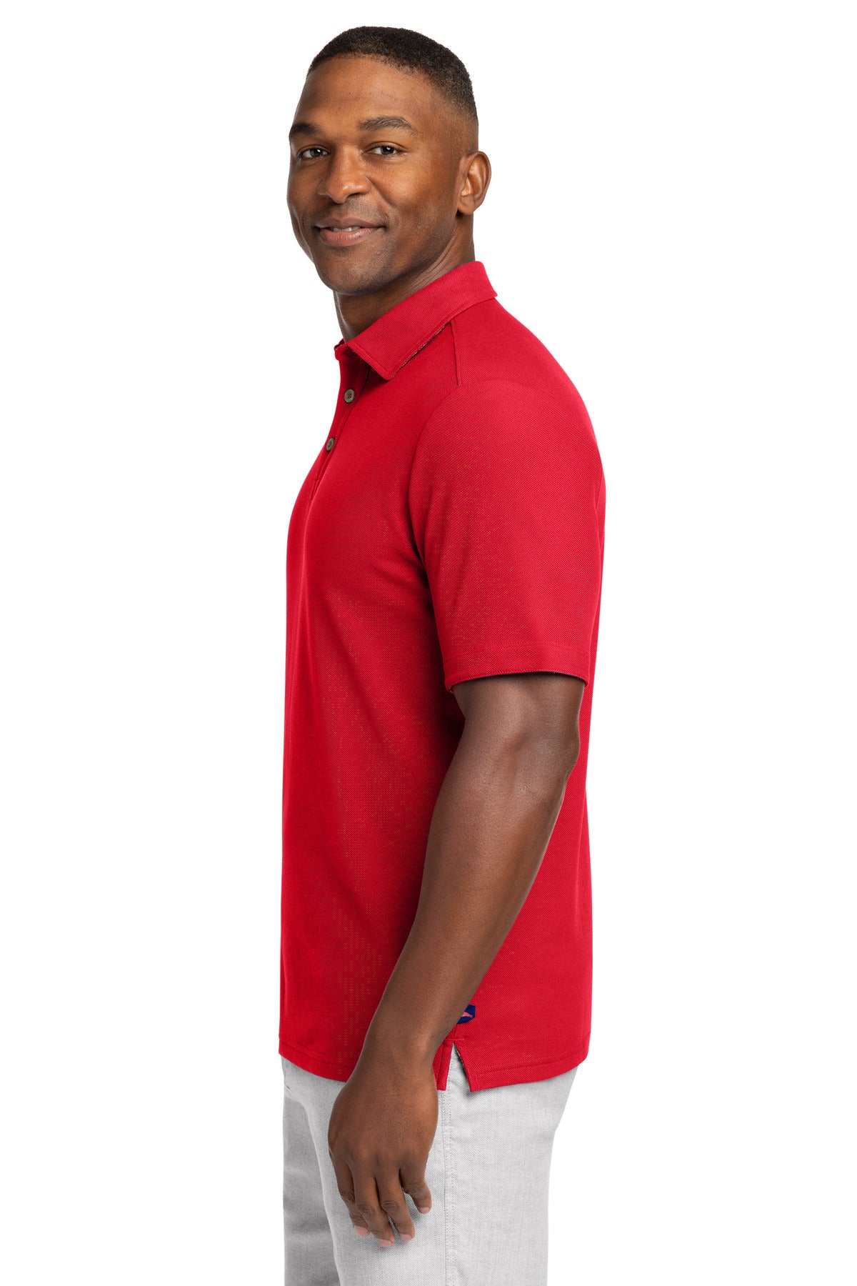 LIMITED EDITION Tommy Bahama 5 O'Clock Polo T223508TB - Poinsettia Red - side