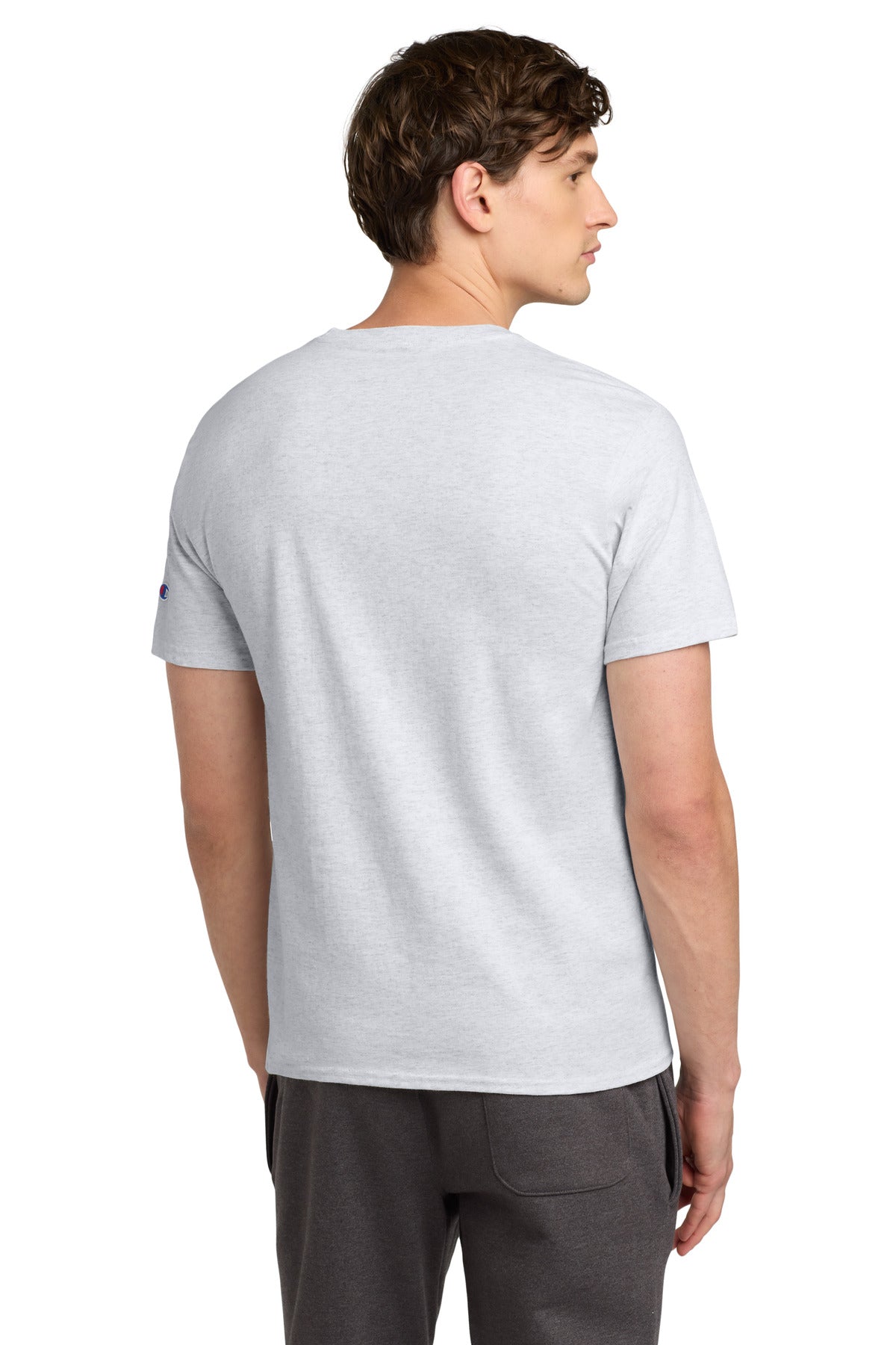 Champion Heritage 6-Oz. Jersey Tee T425 - Ash - back