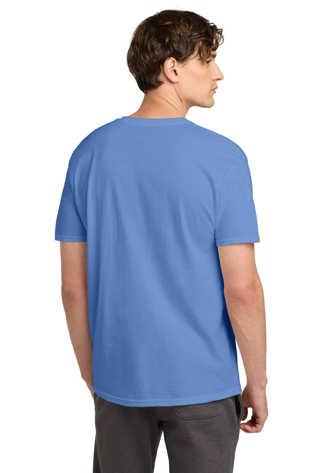 Champion Heritage 6-Oz. Jersey Tee T425 - Light Blue - back