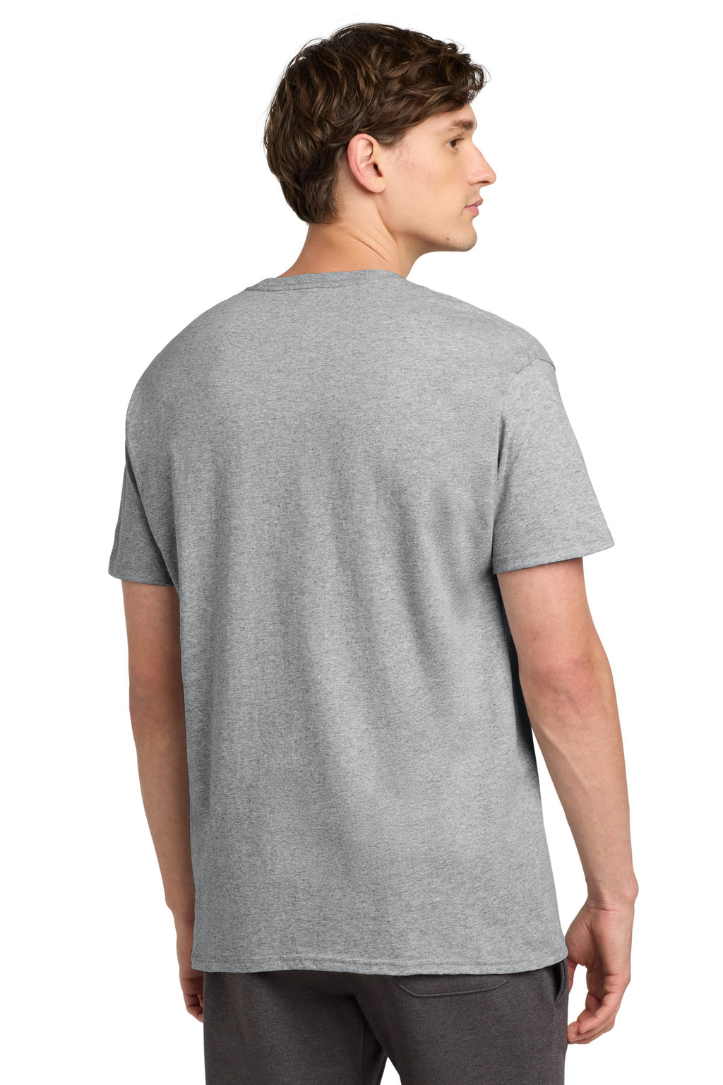 Champion Heritage 6-Oz. Jersey Tee T425 - Oxford Grey - back