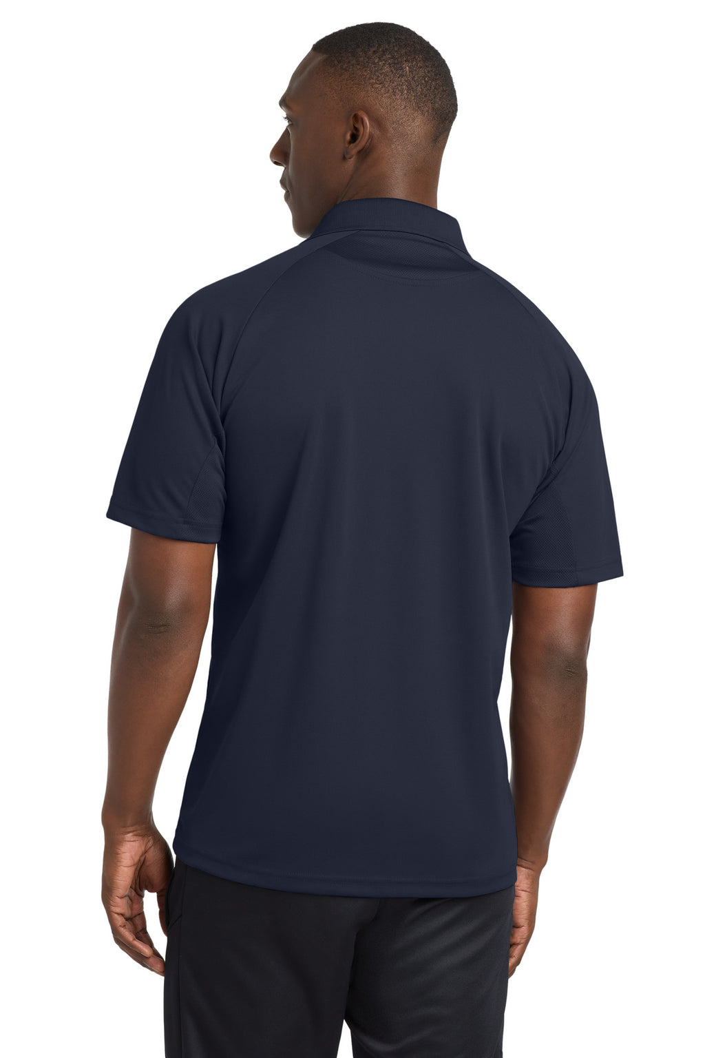 Sport-Tek Dri-Mesh Pro Polo. T474 - Navy - back