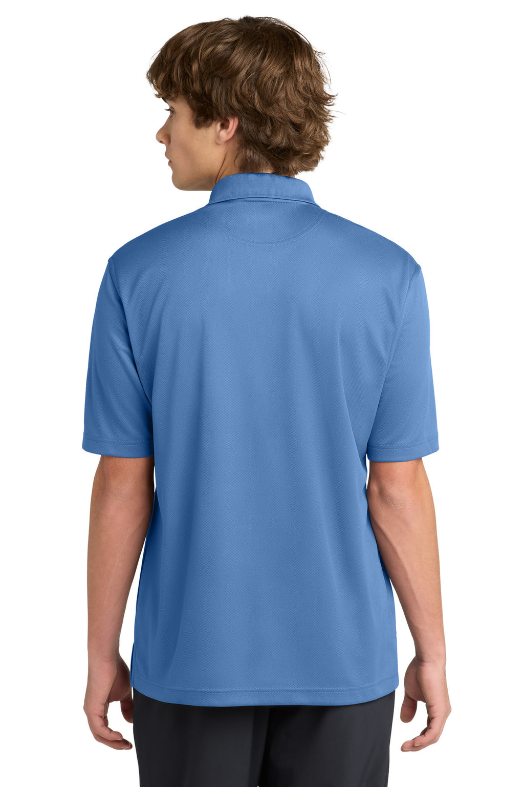 Sport-Tek Tall Dri-Mesh Polo. TK469 - Blueberry - back
