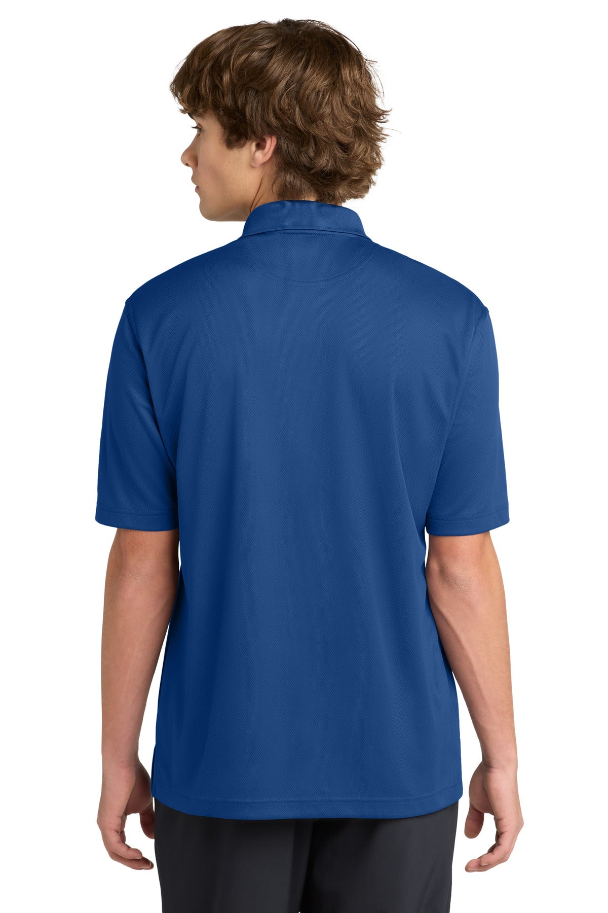 Sport-Tek Tall Dri-Mesh Polo. TK469 - Royal - back