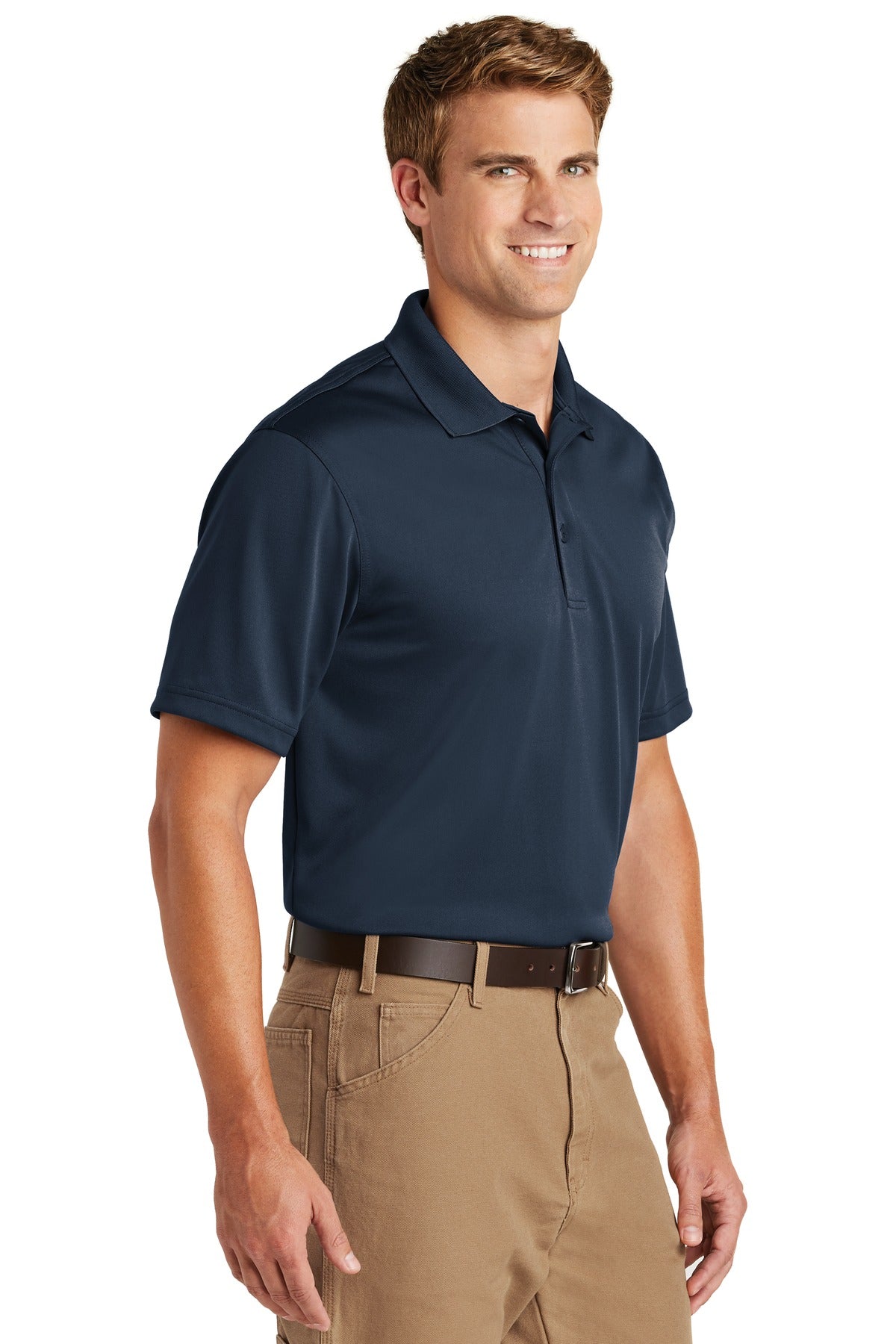 CornerStone Tall Select Snag-Proof Polo. TLCS412 - Dark Navy - three_q