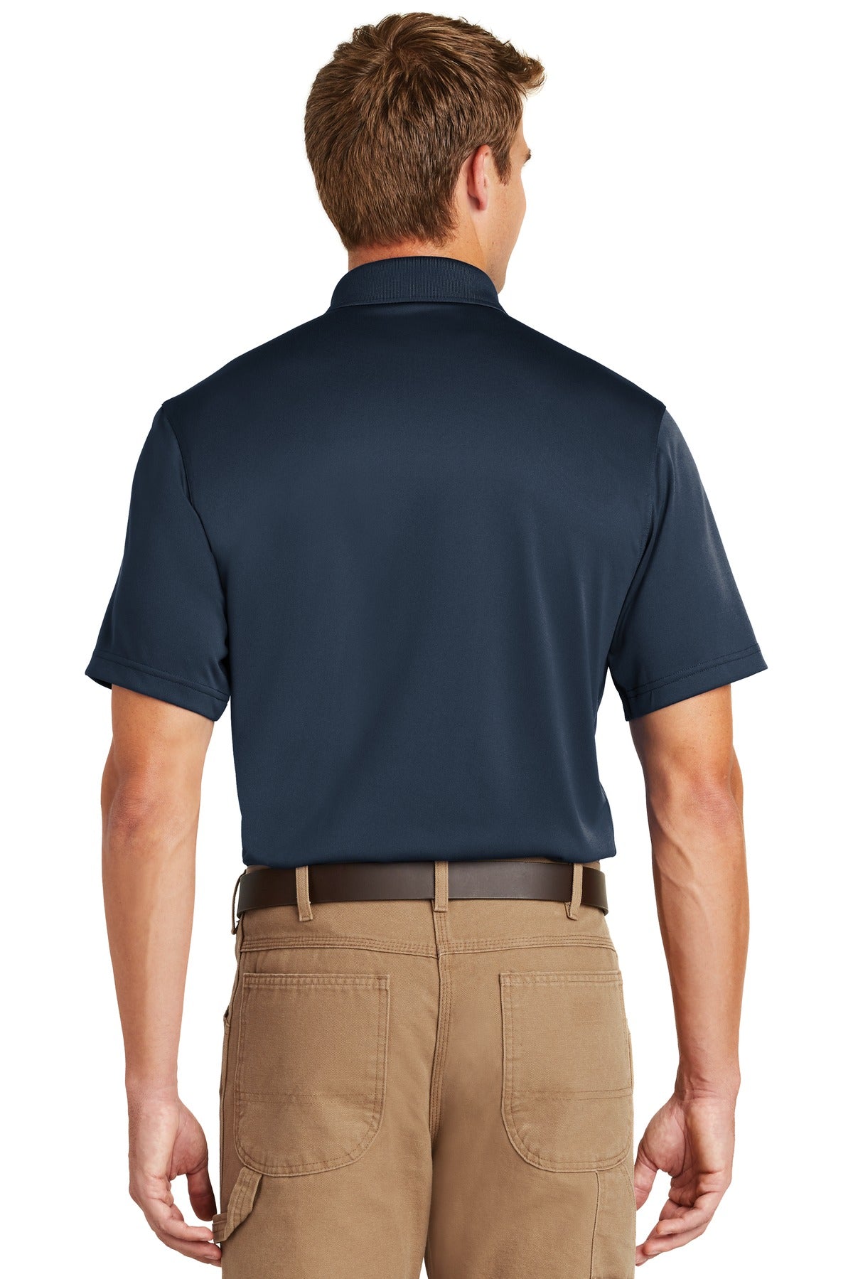 CornerStone Tall Select Snag-Proof Polo. TLCS412 - Dark Navy - back