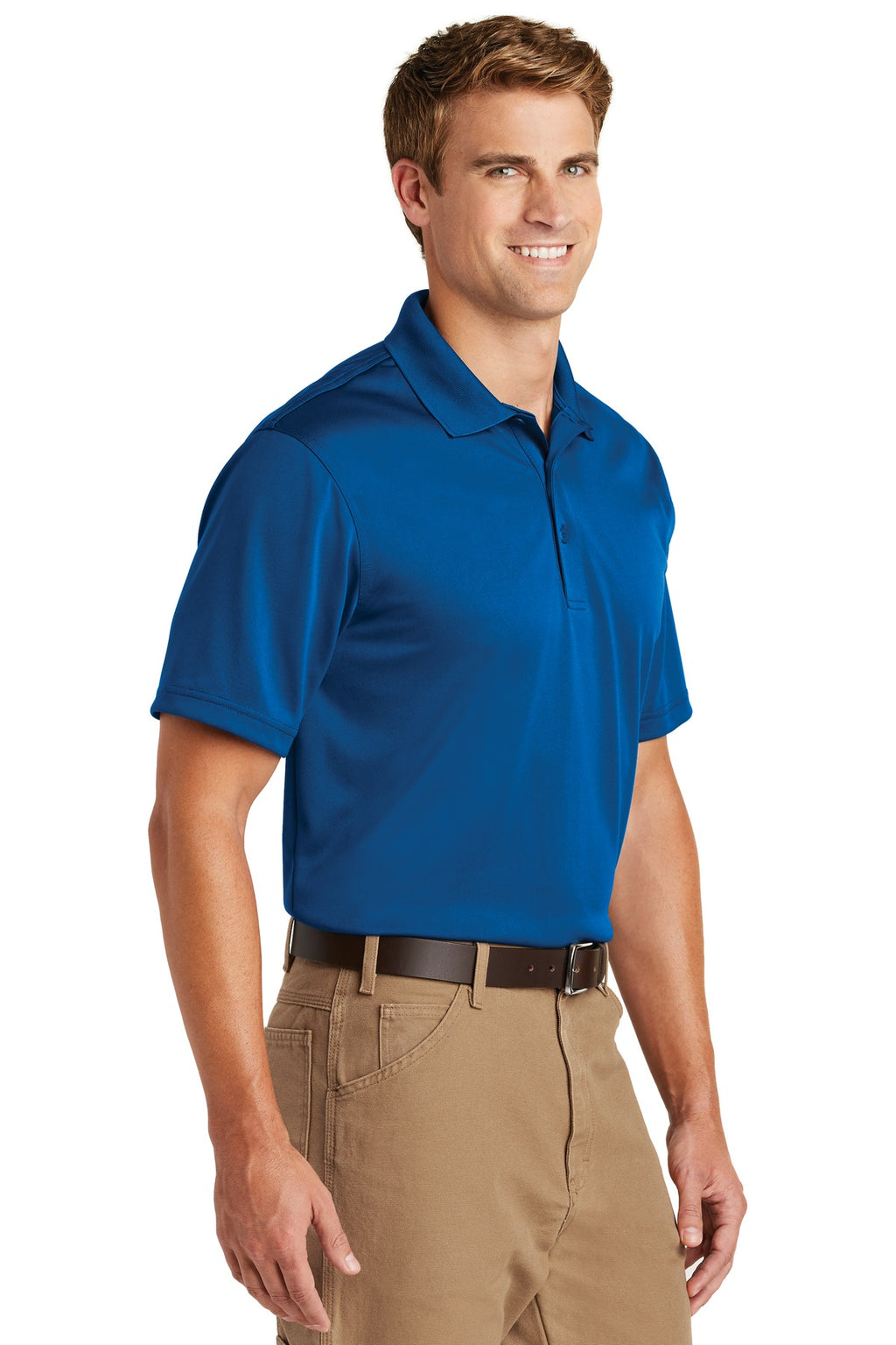 CornerStone Tall Select Snag-Proof Polo. TLCS412 - Royal - three_q
