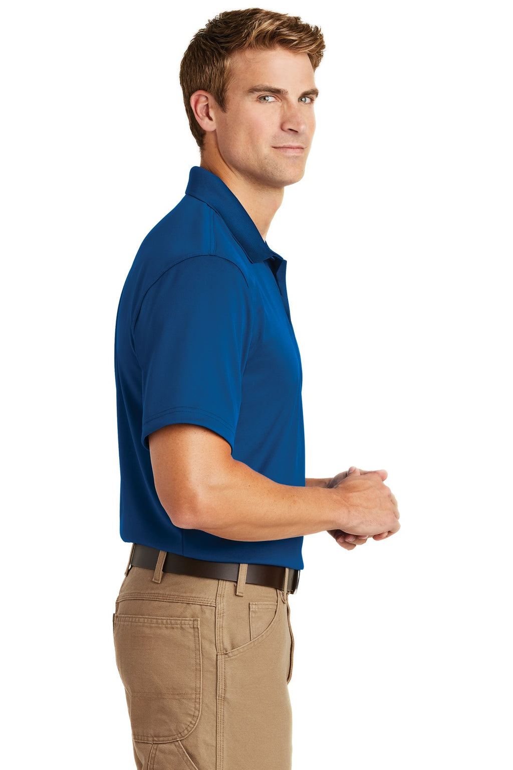 CornerStone Tall Select Snag-Proof Polo. TLCS412 - Royal - side
