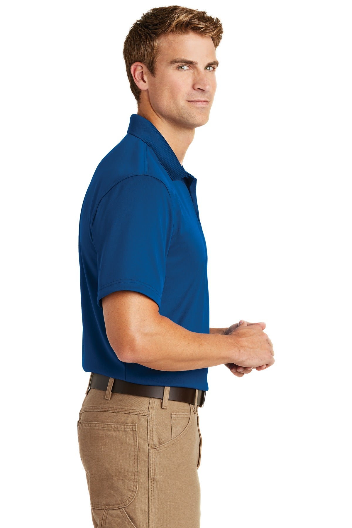 CornerStone Tall Select Snag-Proof Polo. TLCS412 - Royal - side