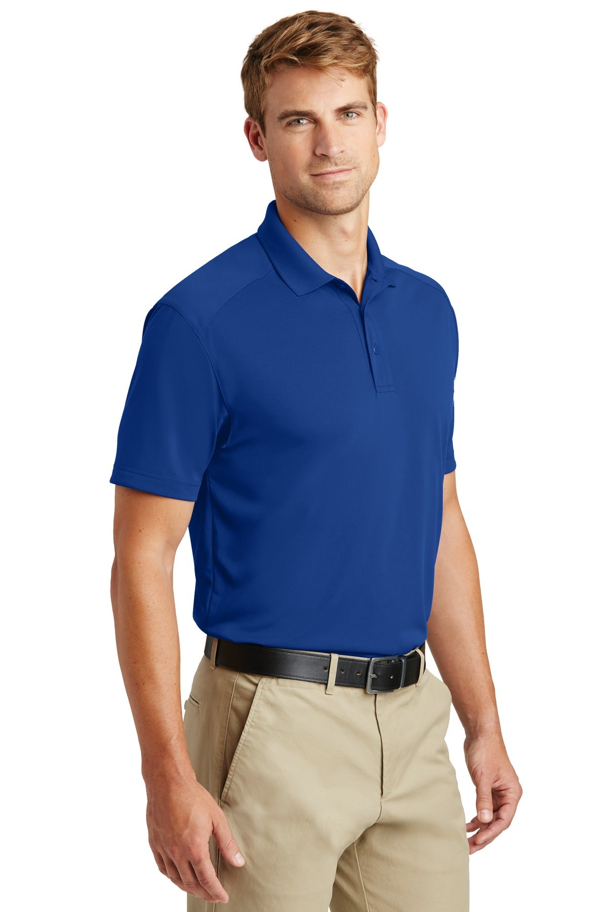 CornerStone Tall Select Lightweight Snag-Proof Polo TLCS418 - Royal - three_q