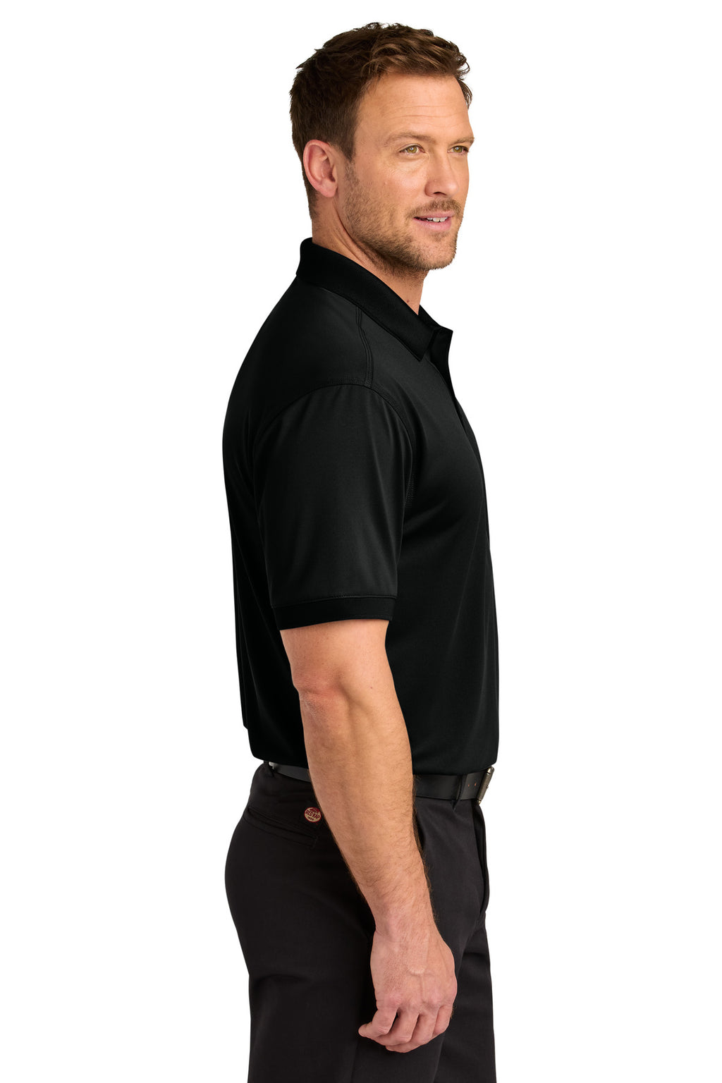 CornerStone Tall Workwear Pro Polo TLCS450 - Black - side