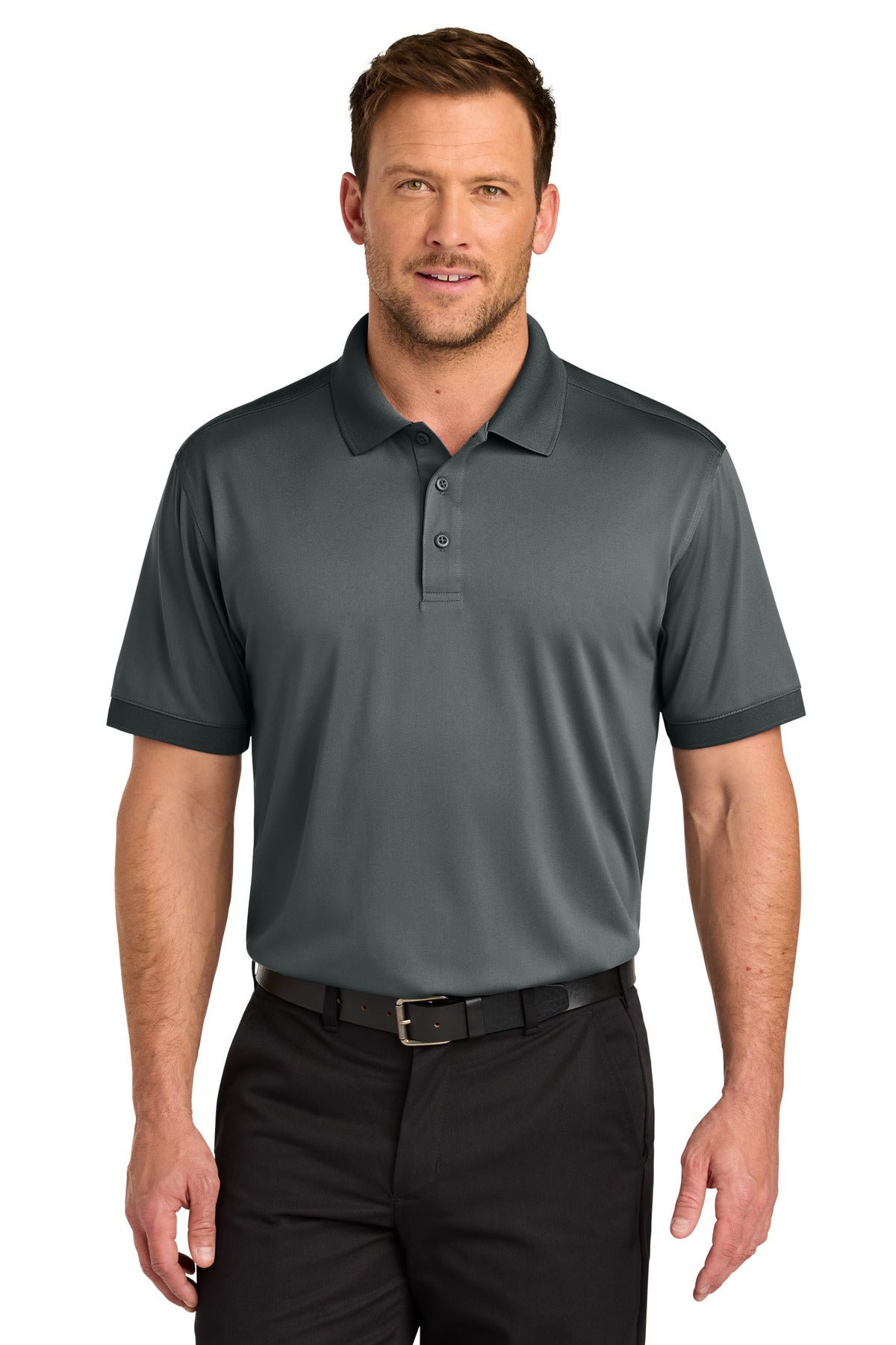 CornerStone Tall Workwear Pro Polo TLCS450 - Metal Grey - front