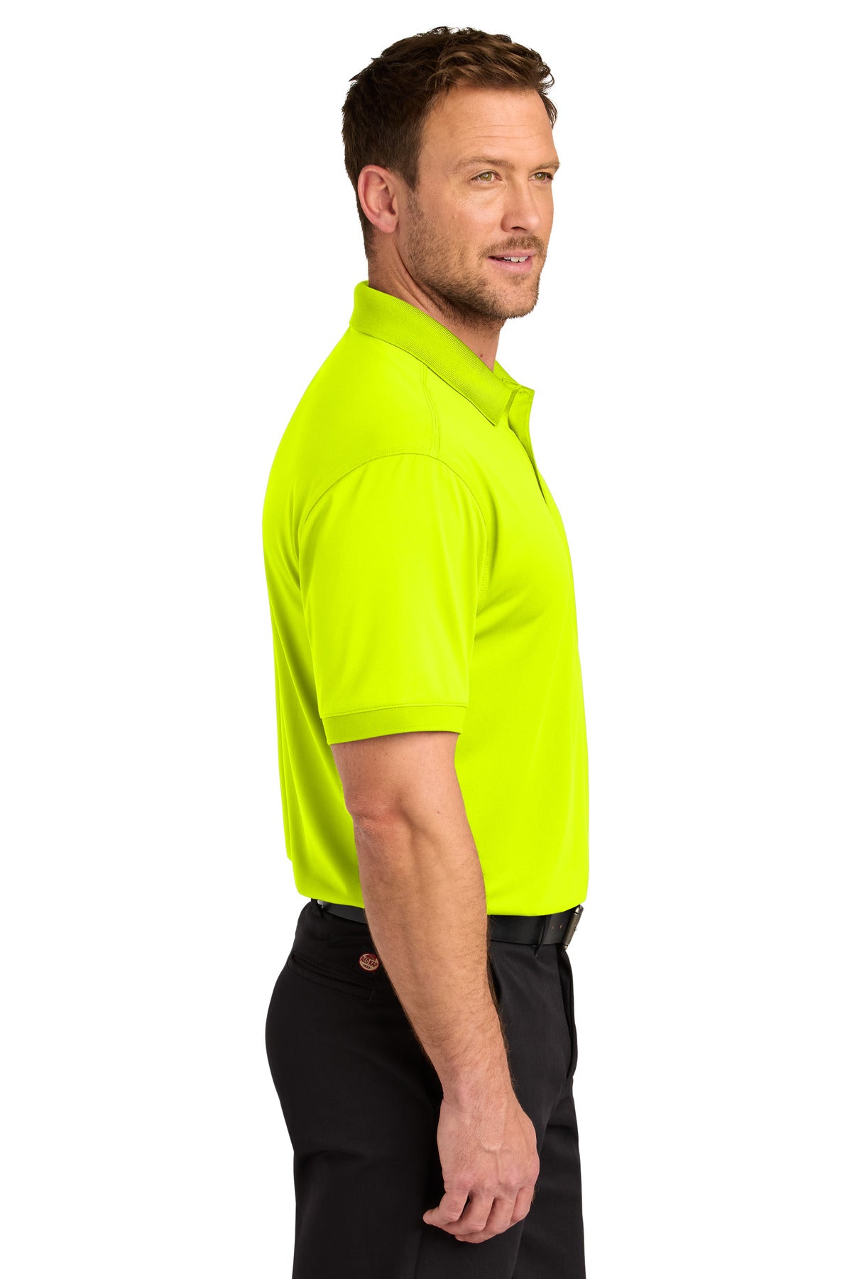 CornerStone Tall Workwear Pro Polo TLCS450 - Safety Yellow - side