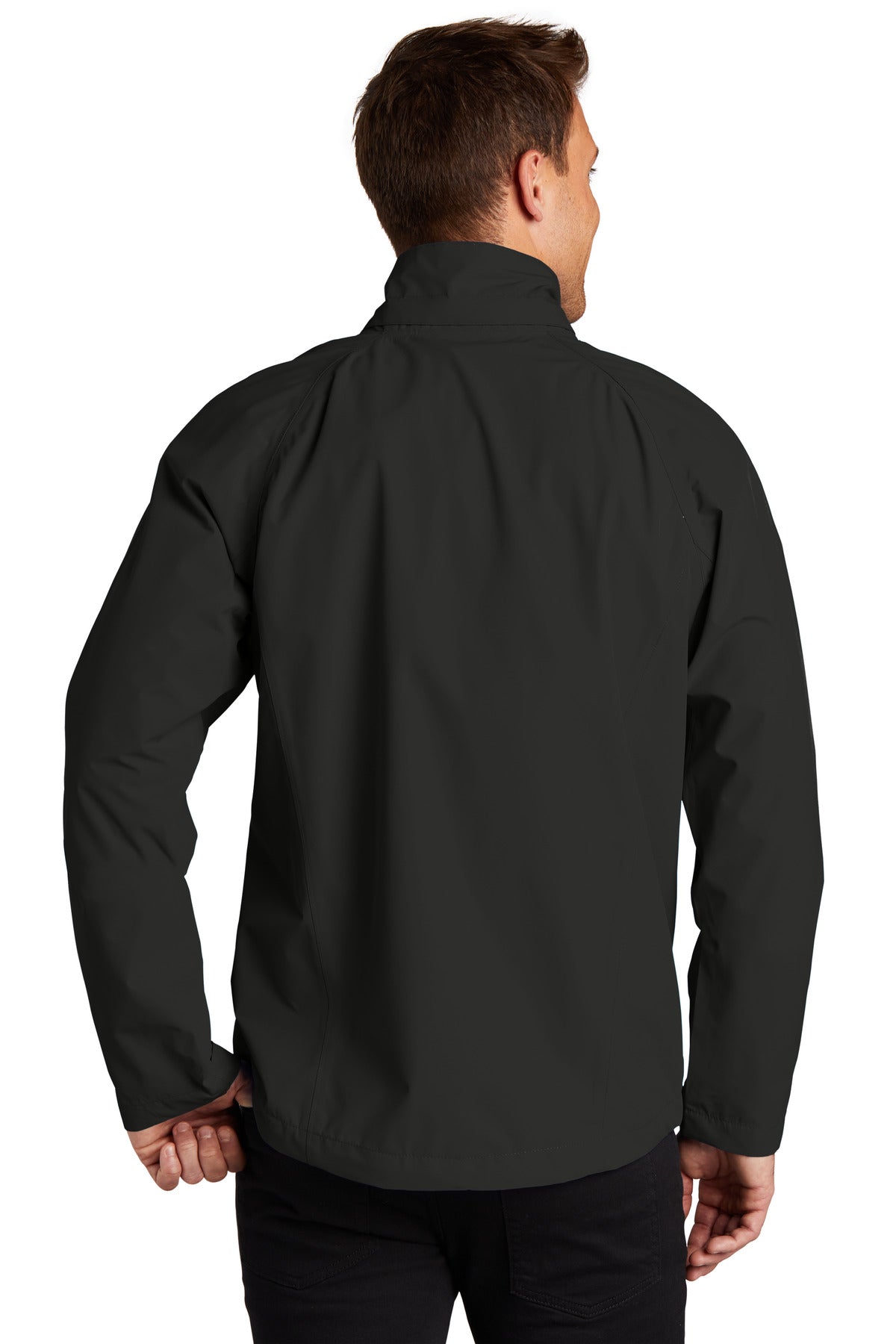 Port Authority Tall Torrent Waterproof Jacket TLJ333 - Black - back