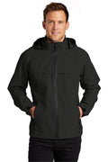 Port Authority Tall Torrent Waterproof Jacket TLJ333 - Black - front