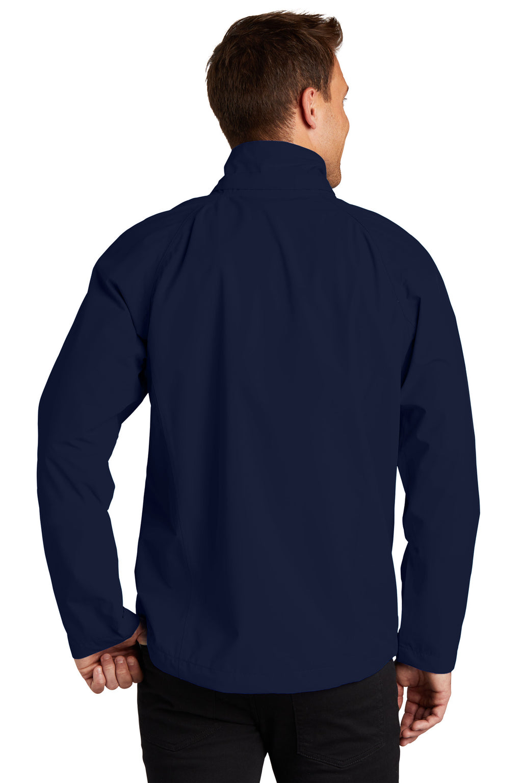 Port Authority Tall Torrent Waterproof Jacket TLJ333 - True Navy - back