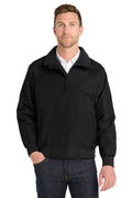 Port Authority Tall Challenger Jacket. TLJ754 - True Black/ True Black - front