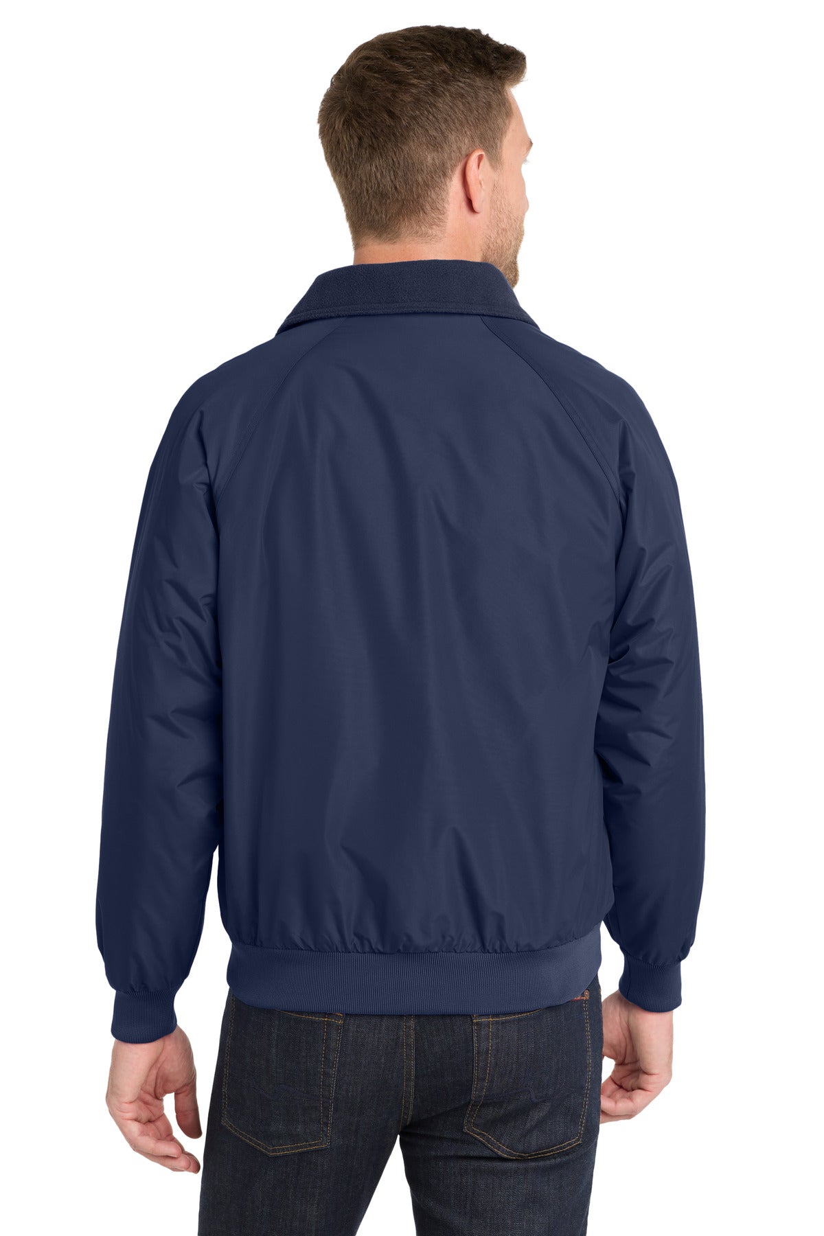 Port Authority Tall Challenger Jacket. TLJ754 - True Navy/ True Navy - back