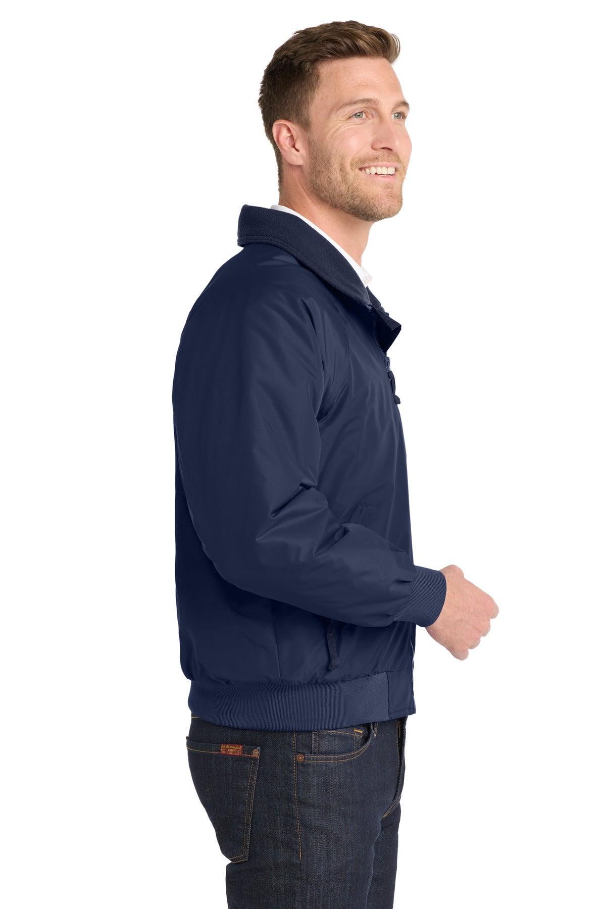 Port Authority Tall Challenger Jacket. TLJ754 - True Navy/ True Navy - side