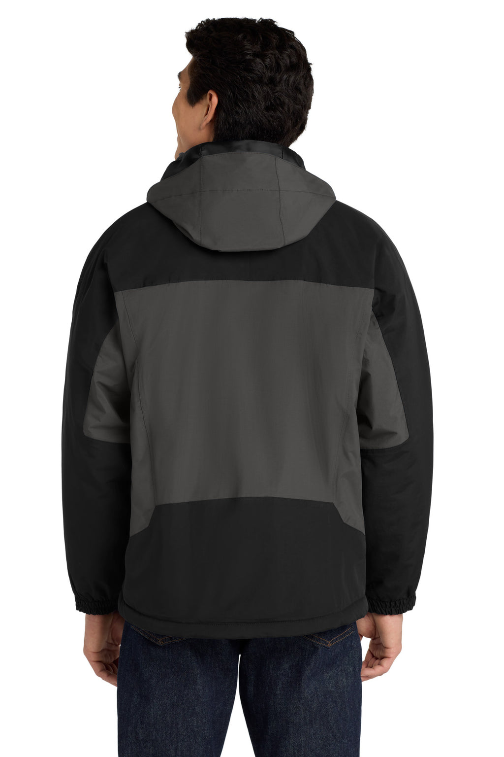 Port Authority Tall Nootka Jacket. TLJ792 - Graphite/ Black - back