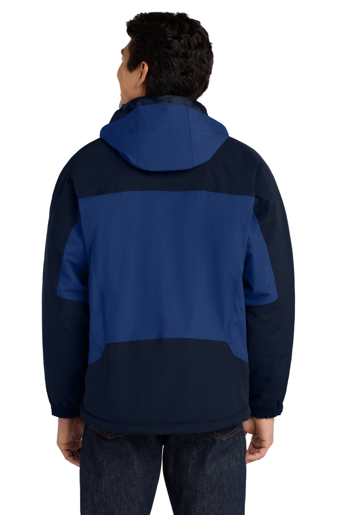 Port Authority Tall Nootka Jacket. TLJ792 - Regatta Blue/ Navy - back