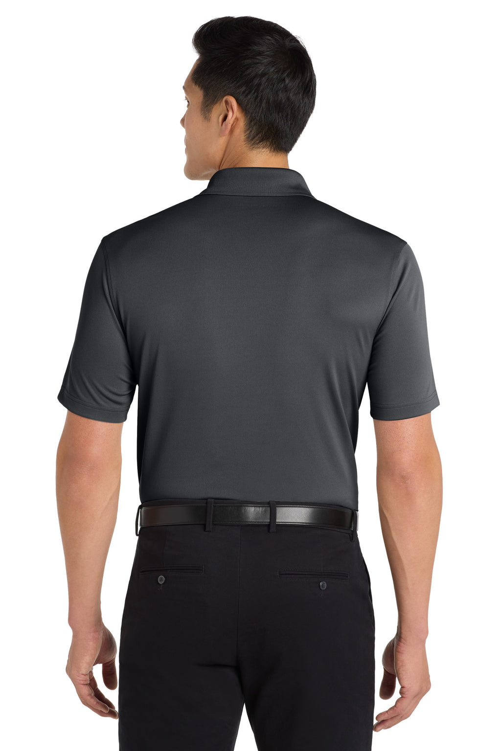 Port Authority Tall Dry Zone UV Micro-Mesh Polo TLK110 - Graphite - back
