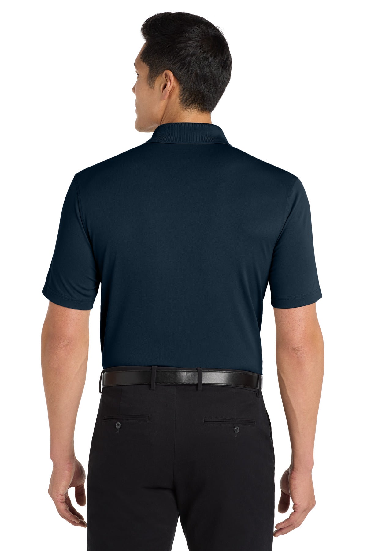 Port Authority Tall Dry Zone UV Micro-Mesh Polo TLK110 - River Blue Navy - back