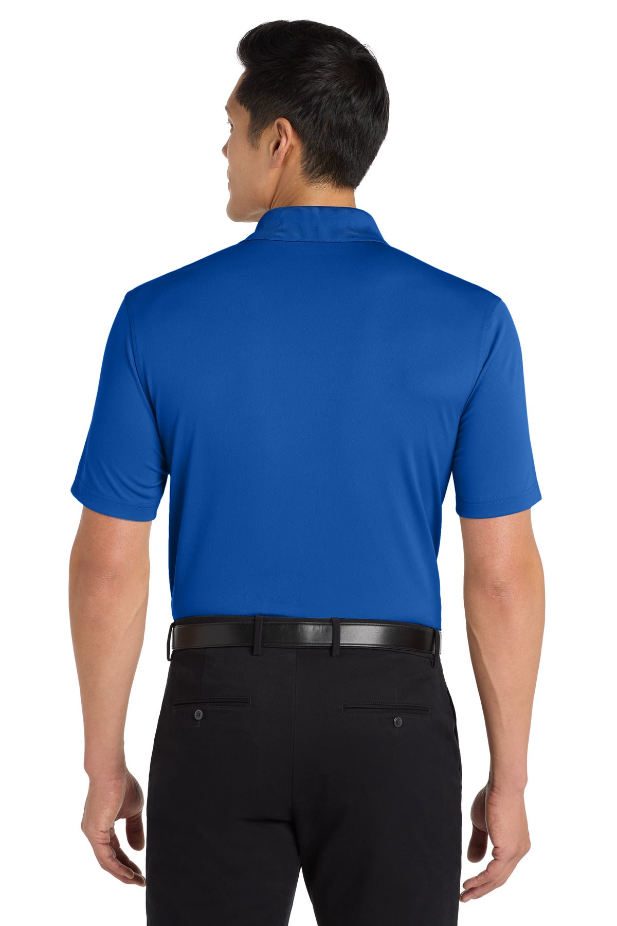 Port Authority Tall Dry Zone UV Micro-Mesh Polo TLK110 - True Royal - back