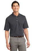 Port Authority Tall Rapid Dry Polo. TLK455 - Charcoal - front