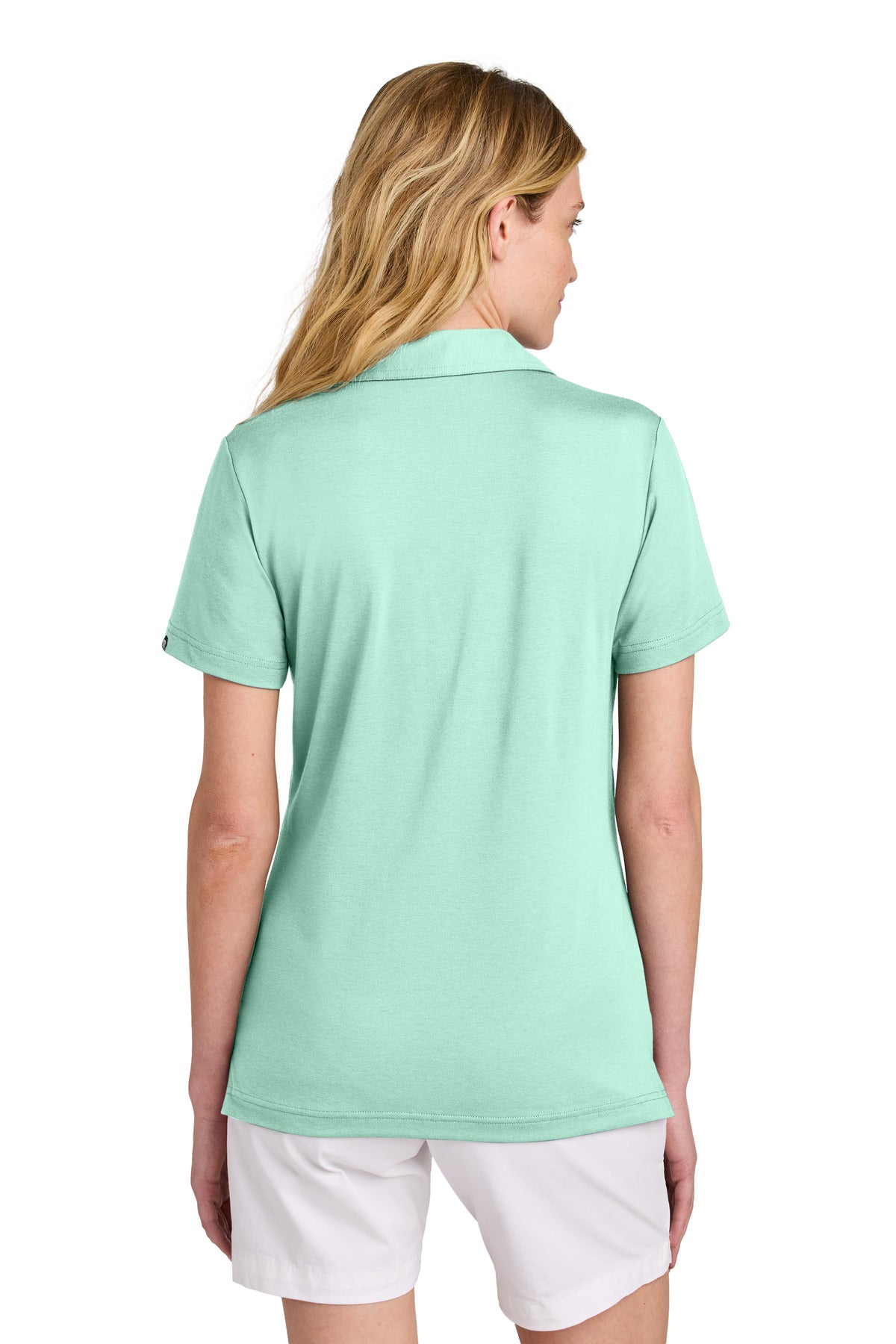 TravisMathew Women's Glenview Solid Polo TM1LF071 - Mint - back