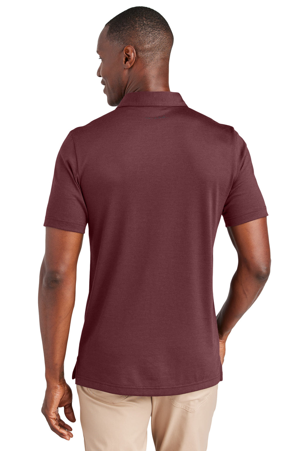 TravisMathew Sunnyvale Polo TM1MAA369 - Oxblood Heather - back