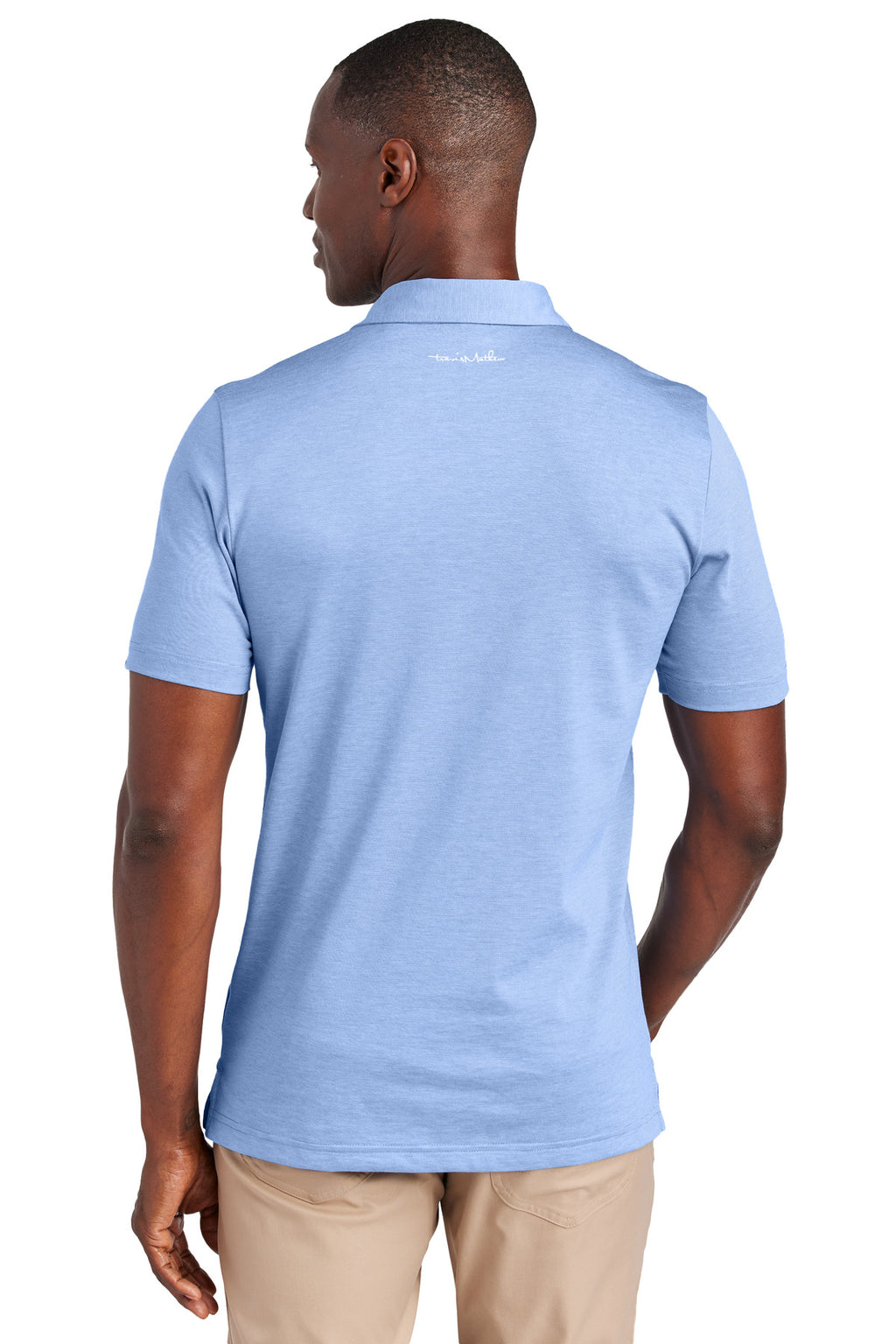 TravisMathew Sunnyvale Polo TM1MAA369 - Strong Blue Heather - back