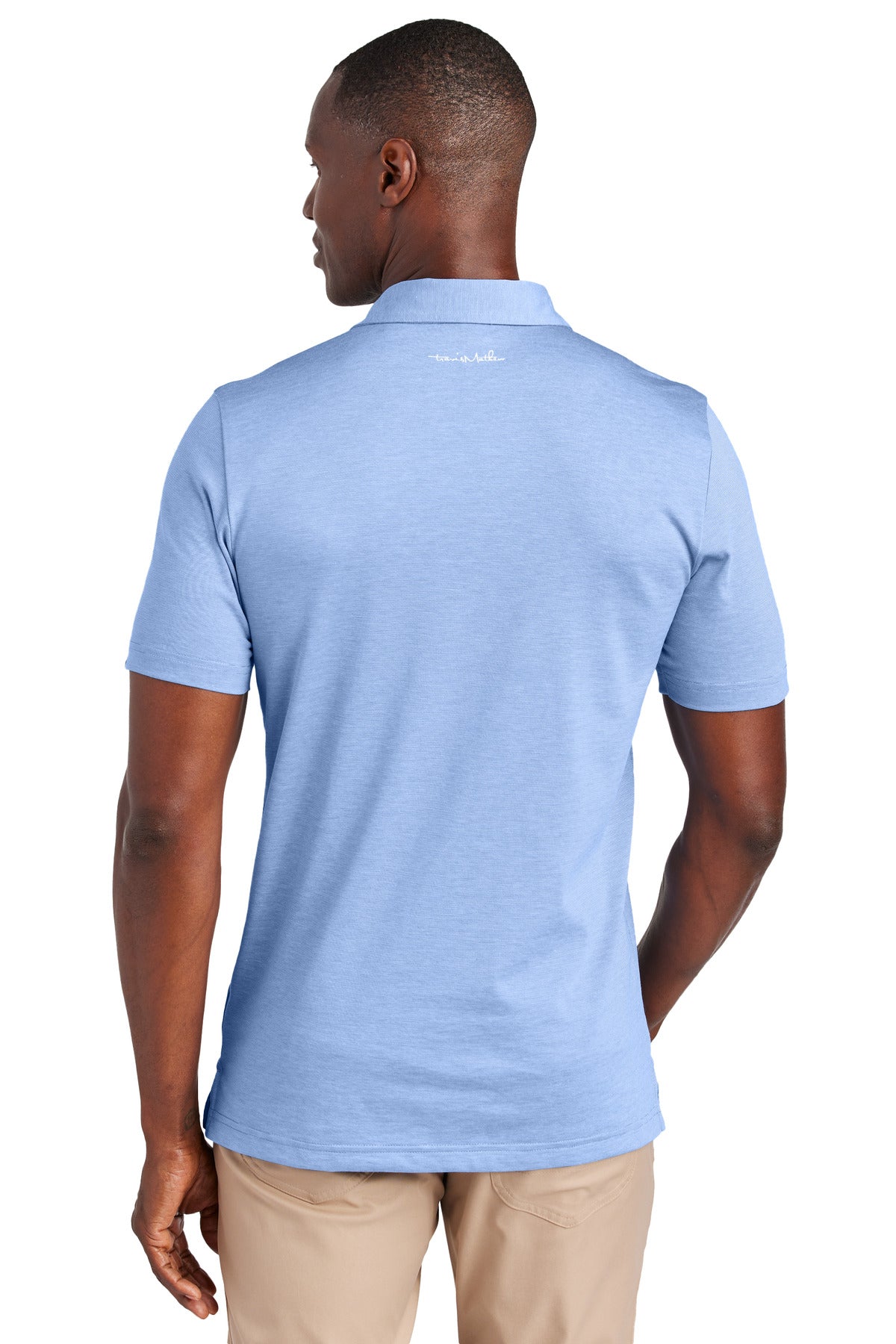 TravisMathew Sunnyvale Polo TM1MAA369 - Strong Blue Heather - back