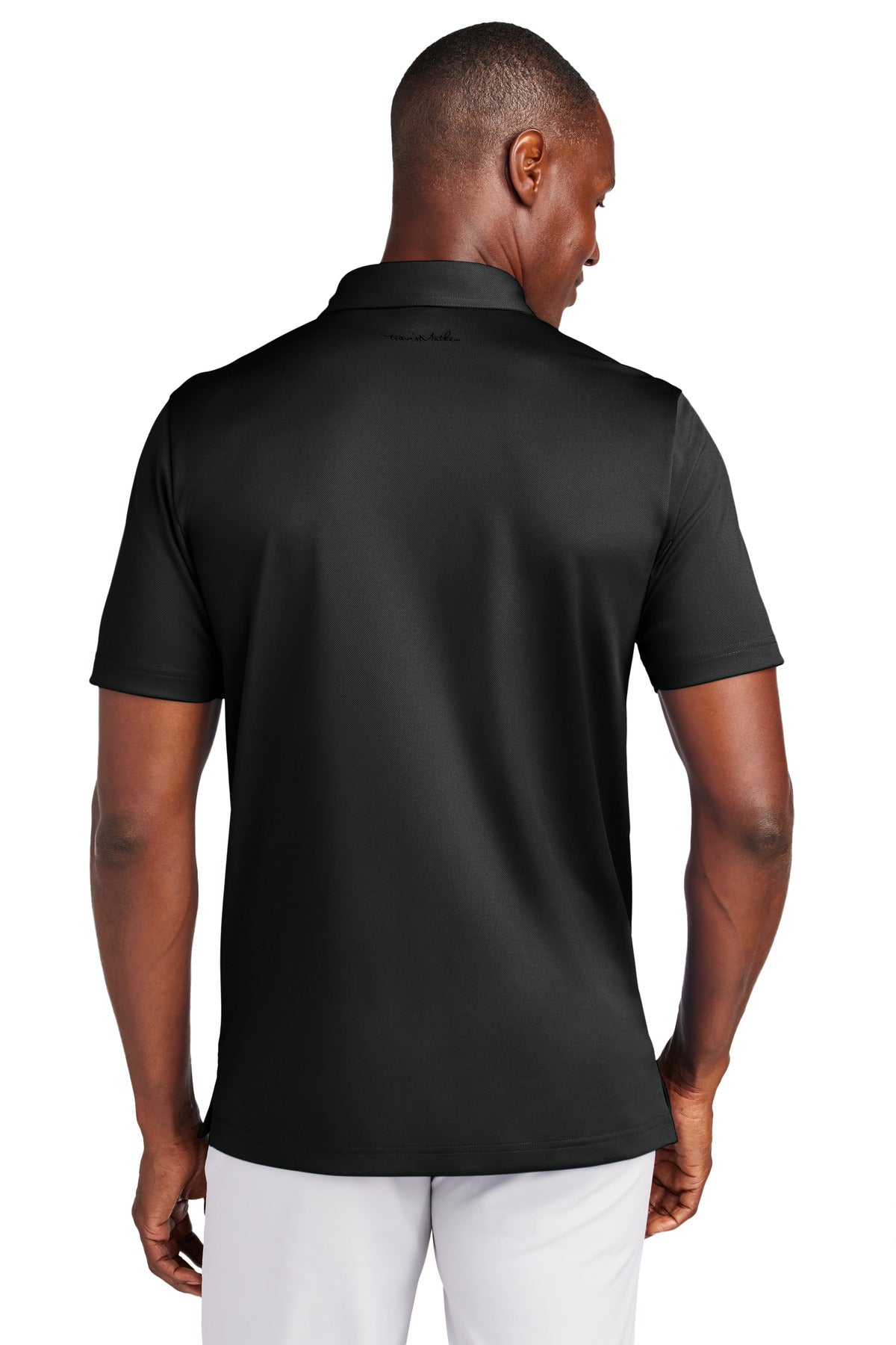 TravisMathew Cabana Solid Polo TM1MAA370 - Black - back