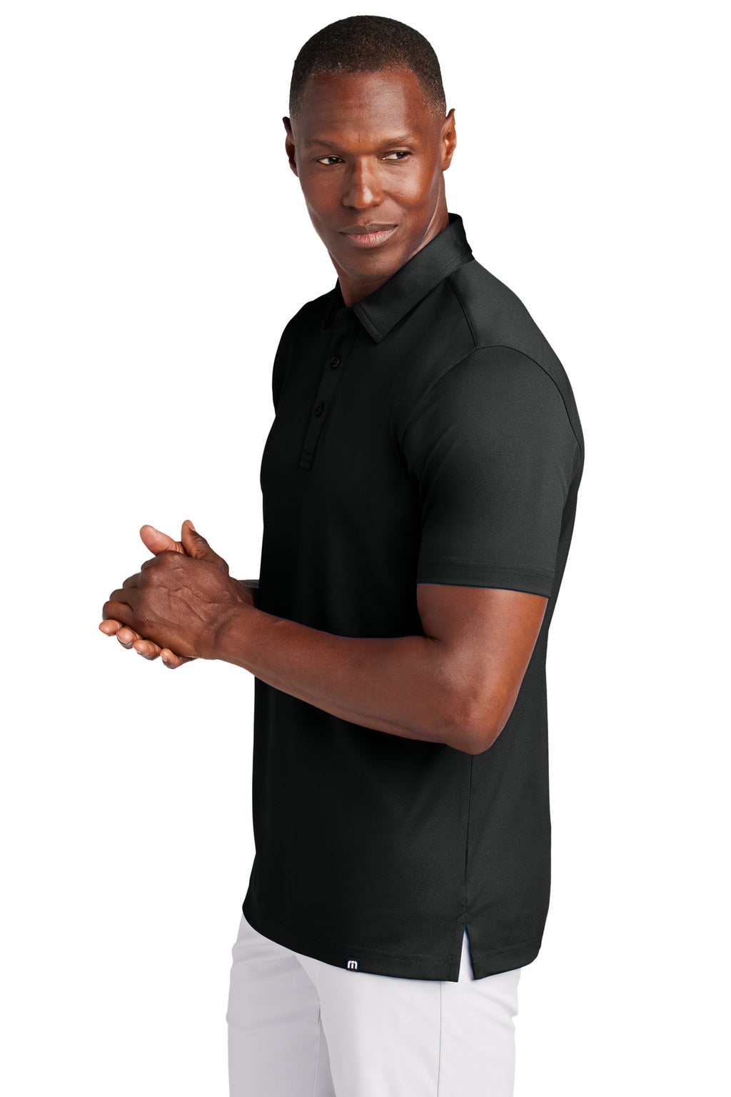 TravisMathew Cabana Solid Polo TM1MAA370 - Black - side