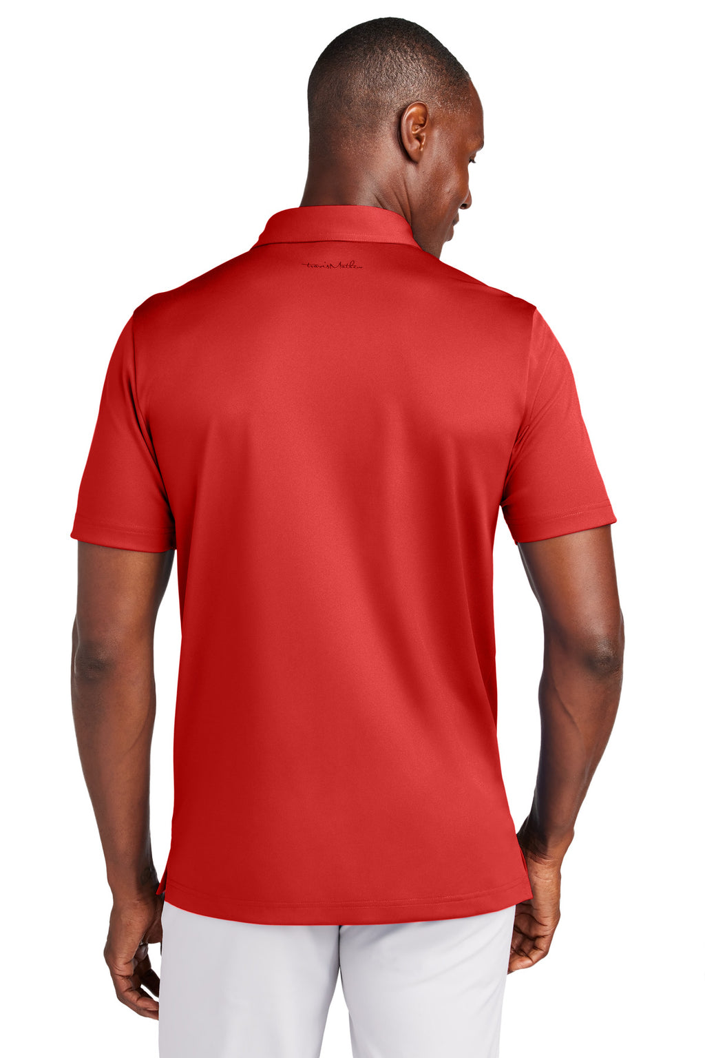 TravisMathew Cabana Solid Polo TM1MAA370 - Crimson - back